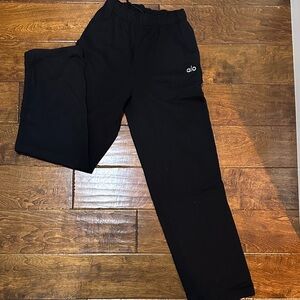 ALO Accolade Black Sweat Pants XS